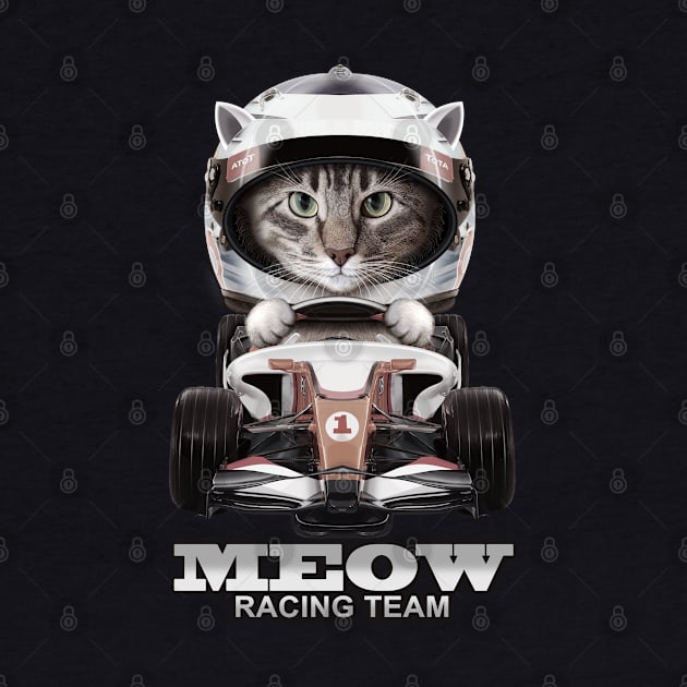 MEOW RACING TEAM by ADAMLAWLESS